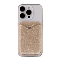 Pink Sky Glitter Magsafe Phone Wallet