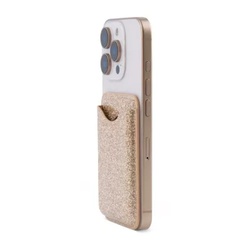 Pink Sky Glitter Magsafe Phone Wallet