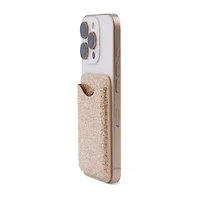 Pink Sky Glitter Magsafe Phone Wallet