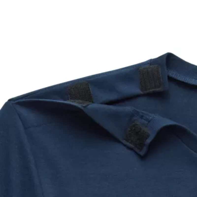 North Pole Trading Co. Sleigh Bells Ring Unisex Adult Adaptive Easy-on + Easy-off Crew Neck Long Sleeve 2-pc. Matching Family Pajama Sets