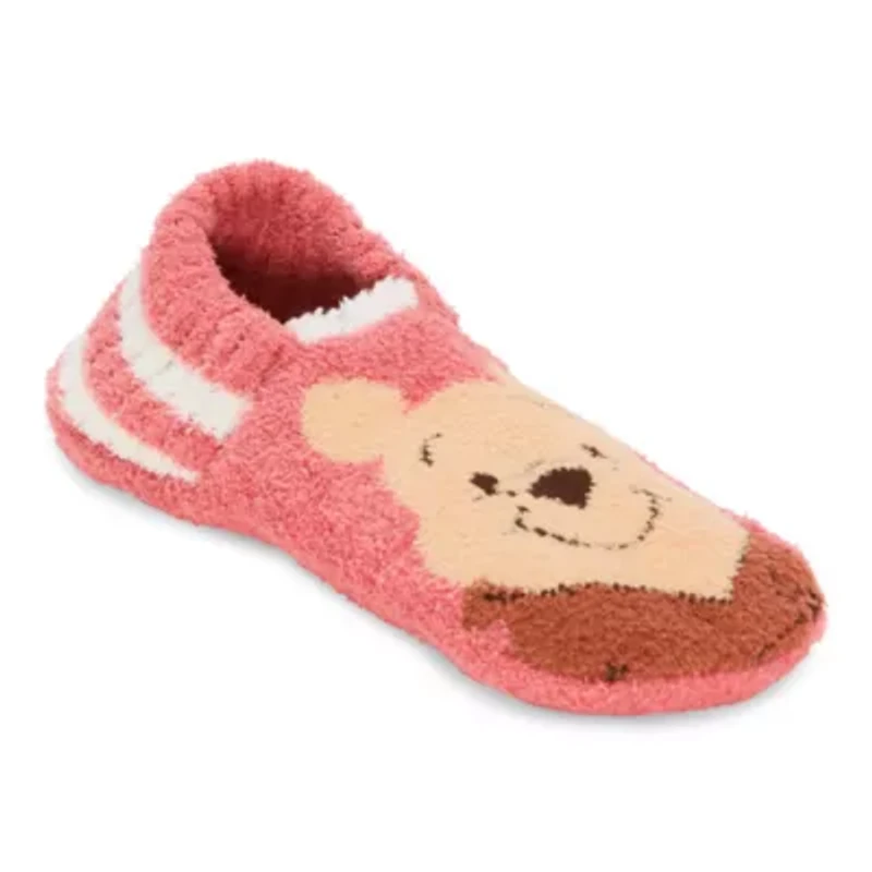 Womens 1 Pair Winnie The Pooh Slipper Socks