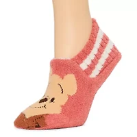 Womens 1 Pair Winnie The Pooh Slipper Socks