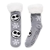 Pom Head Womens Breathable Multi-Pack 1 Pair Nightmare Before Christmas Slipper Socks