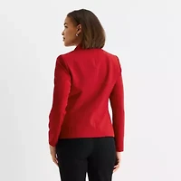 Black Label by Evan-Picone Womens Classic Fit Suit Jacket