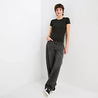 Forever 21 Womens Juniors Crew Neck Short Sleeve T-Shirt