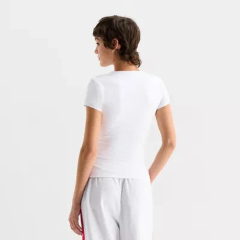 Forever 21 Womens Juniors Crew Neck Short Sleeve T-Shirt