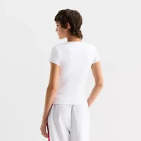 Forever 21 Womens Juniors Crew Neck Short Sleeve T-Shirt