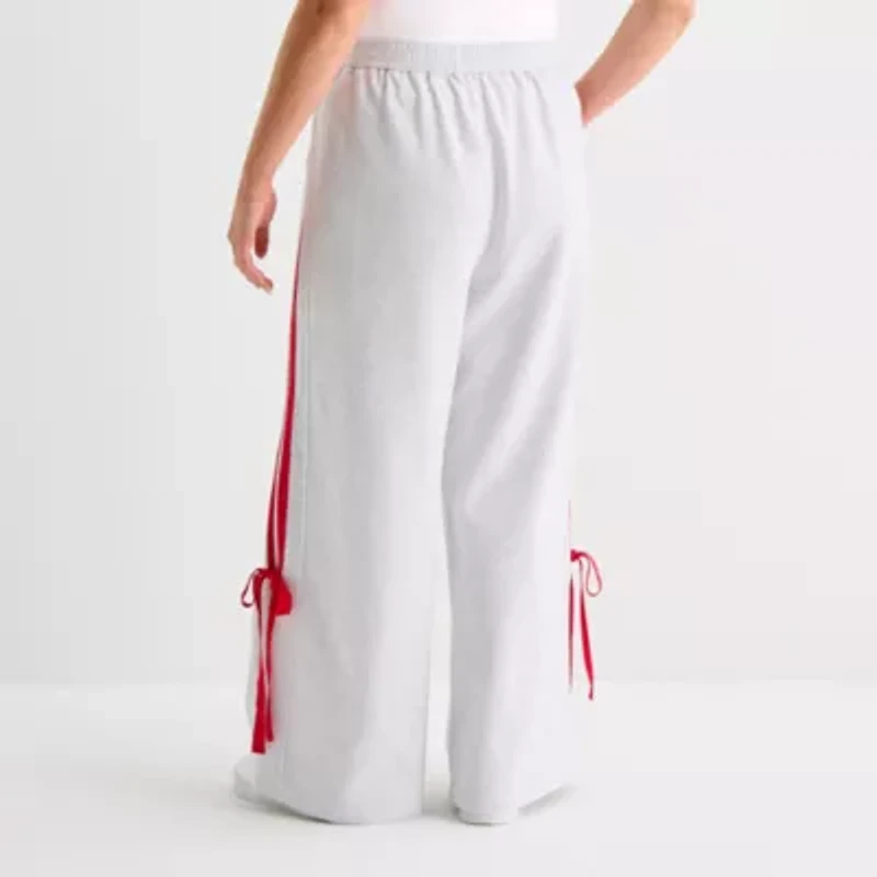 Forever 21 Womens Juniors Plus Wide Leg Pull-On Pant