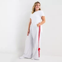 Forever 21 Womens Juniors Plus Wide Leg Pull-On Pant