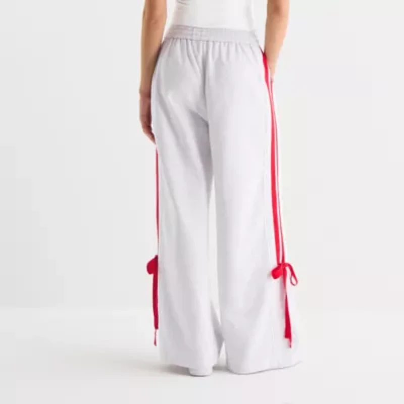 Forever 21 Womens Juniors Wide Leg Fleece Sweatpant