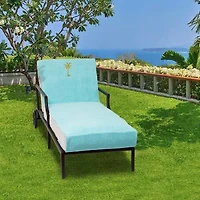 Linum Home Textiles Chaise Lounge Cover Chair Protector