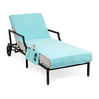 Linum Home Textiles Chaise Lounge Cover Chair Protector