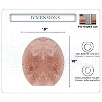 Home Weavers Inc Element Bath Rug Set