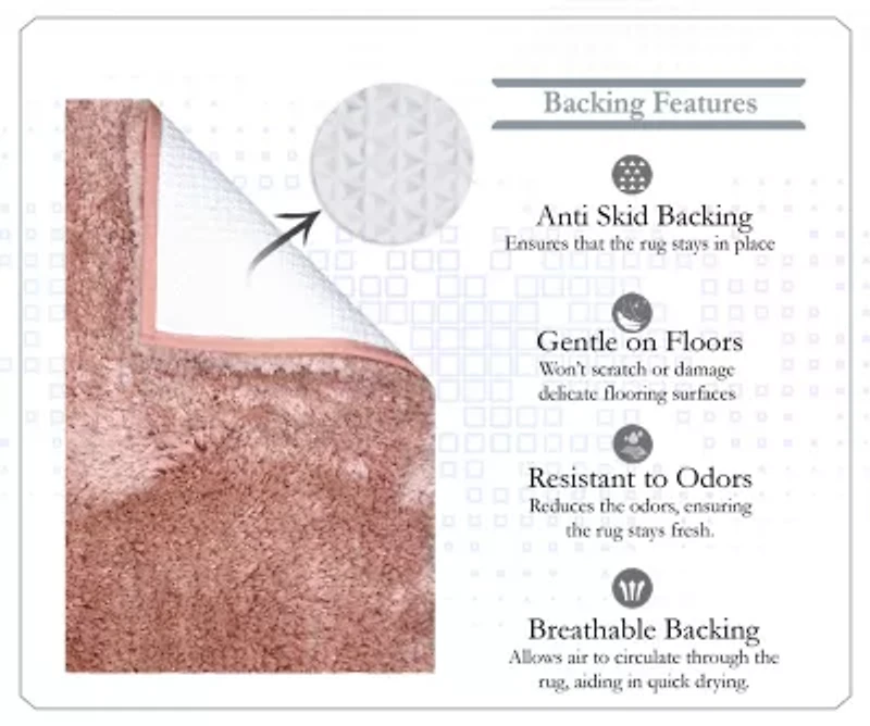 Home Weavers Inc Element 3-pc. Bath Rug Set