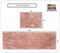 Home Weavers Inc Element 2-pc. Bath Rug Set