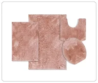 Home Weavers Inc Element 4-pc. Bath Rug Set