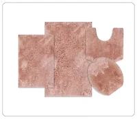 Home Weavers Inc Element 4-pc. Bath Rug Set