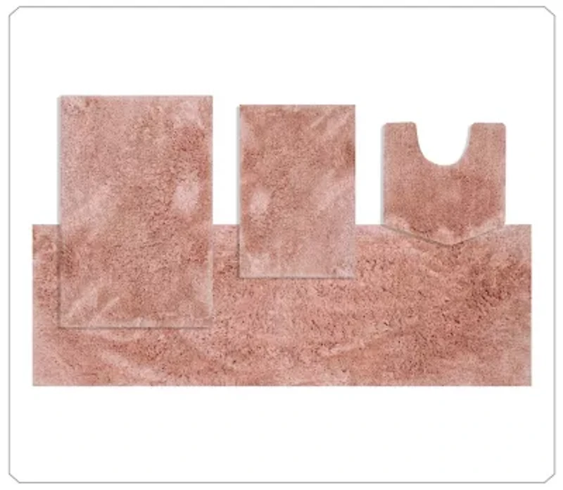 Home Weavers Inc Element 4-pc. Bath Rug Set