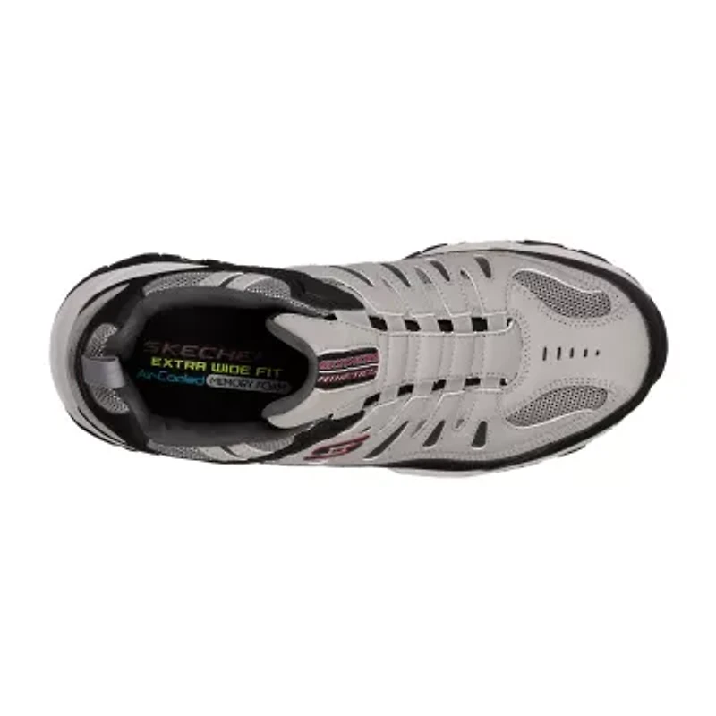Skechers After Burn M. Fit Wonted Mens Slip-On Training Shoes Extra Wide Width
