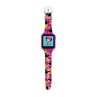 Disney Minnie Mouse Girls Pink Smart Watch Mn4116jc