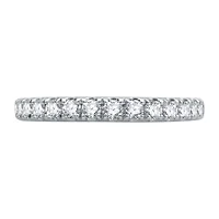 (H-I / I1) Womens 1/2 CT. T.W. Lab Grown White Diamond 10K Gold Wedding Band