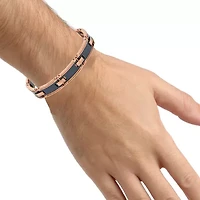 8 1/2 Inch Mens Stainless Steel Link Bracelet