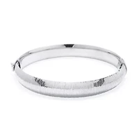 Womens Sterling Silver Bangle Bracelet