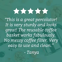 Farberware® Yosemite 8-Cup Percolator