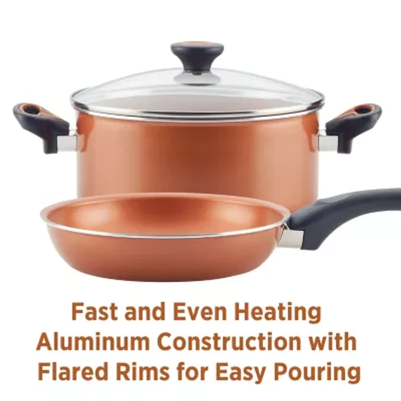 Farberware Glide 12-pc. Ceramic Non-Stick Cookware Set