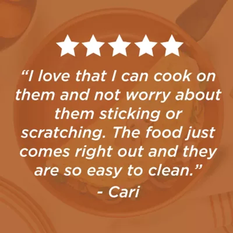 Farberware Glide Copper Ceramic 10-pc. Nonstick Cookware Set