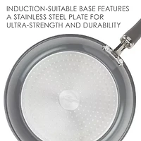 Rachael Ray Create Delicious 12.5" Non-Stick Deep Skillet