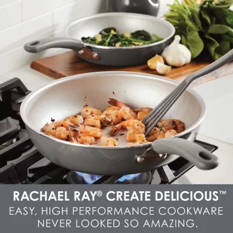 Rachael Ray Create Delicious 2-pc. Non-Stick Skillet Set