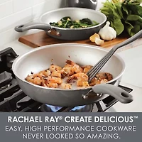 Rachael Ray Create Delicious 2-pc. Non-Stick Skillet Set