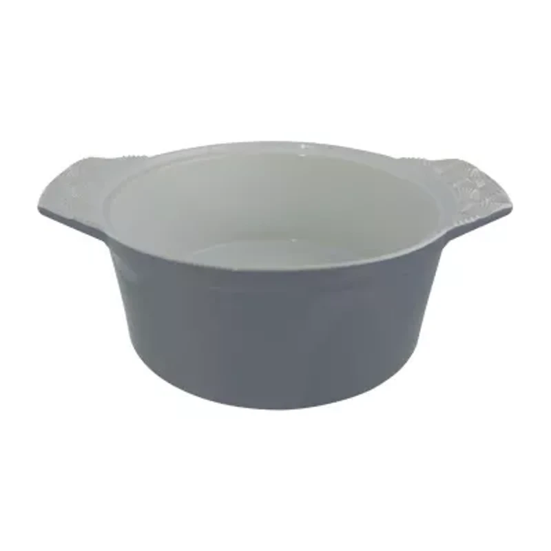 Taste of Home 2-qt. Stoneware Round Casserole with Lid
