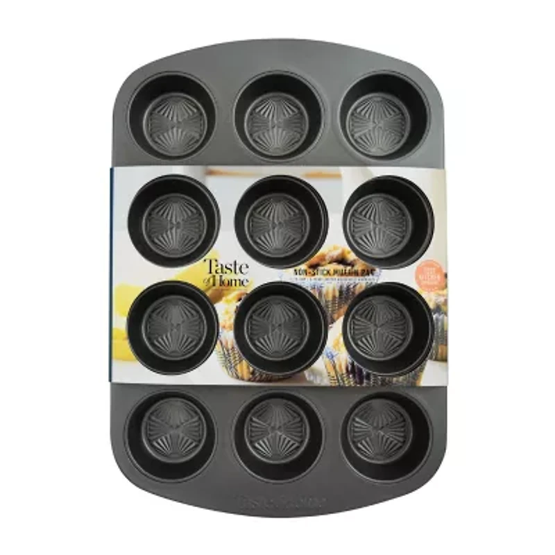 Taste of Home 12-cup Non-Stick Metal Muffin Pan