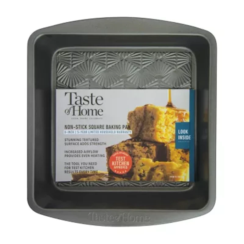 Taste of Home 8" Non-Stick Metal Square Baking Pan
