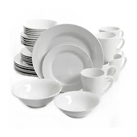 Gibson Noble Court 30-pc. Ceramic Dinnerware Set