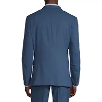 J. Ferrar Ultra Comfort Mens Stretch Fabric Slim Fit Suit Jacket