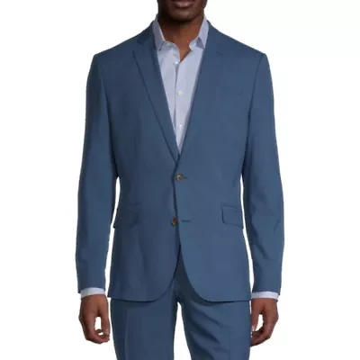 J. Ferrar Ultra Comfort Mens Stretch Fabric Slim Fit Suit Jacket