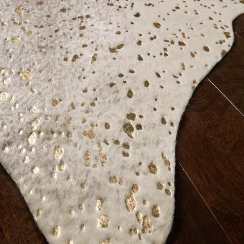 Loloi Bryce Faux Cowhide Rug