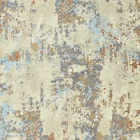 Maples Abstract Stone Rectangular Indoor Runner
