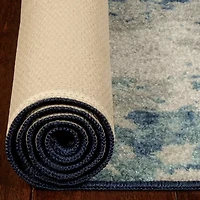 Maples Abstract Stone Rectangular Indoor Accent Rug
