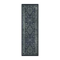 Maples Nora Bordered Indoor Rectangular Runner