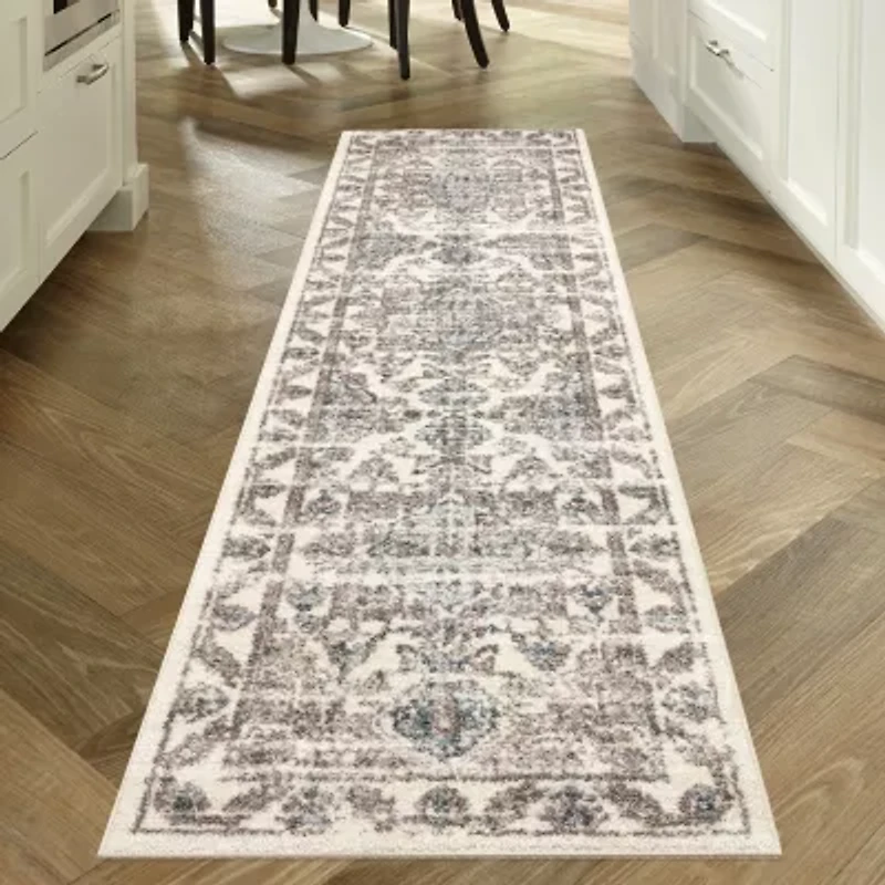 Maples Persian Distressed Indoor Rectangular Runner