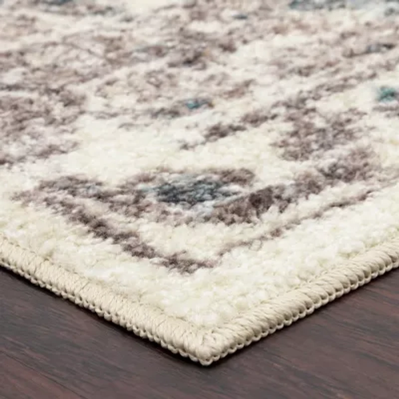 Maples Persian Distressed Indoor Rectangular Runner