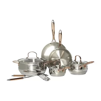 Denmark Stainless Steel 10-pc. Cookware Set