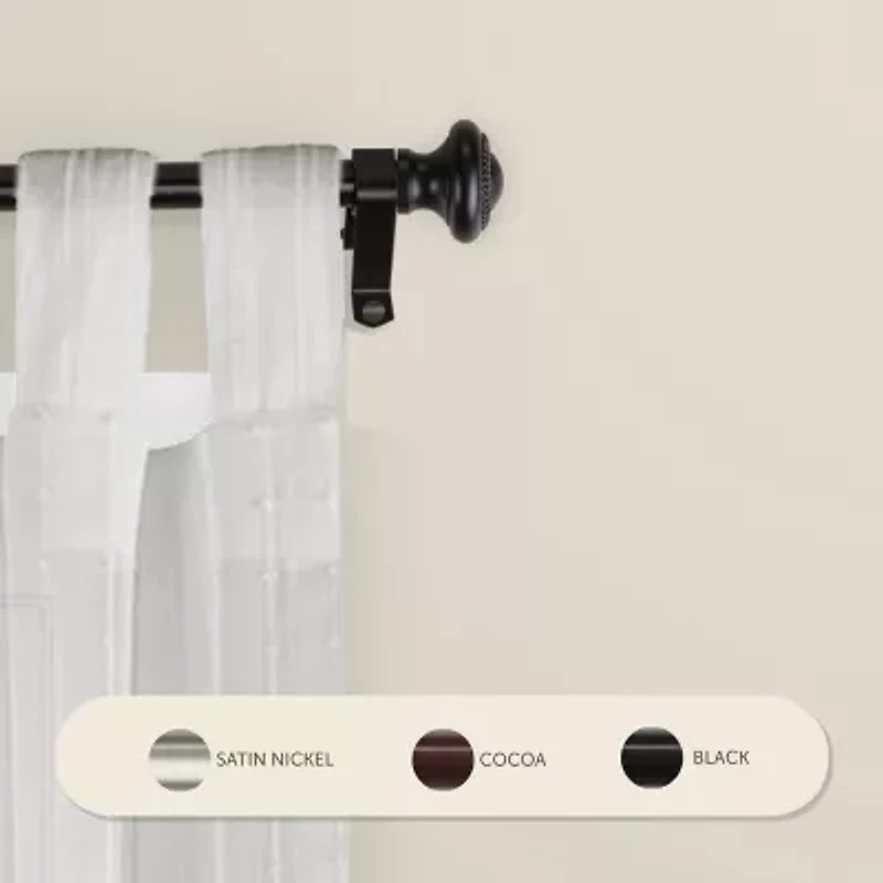 Rod Desyne Pennant 7/16" Single Curtain