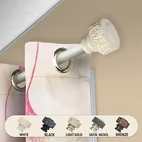 Rod Desyne Verdure 1 Adjustable Curtain