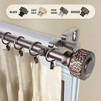 Rod Desyne Verdure Double Curtain