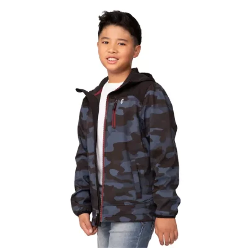 Free Country Little & Big Kid Boys Hooded Water Resistant Midweight Jacket
